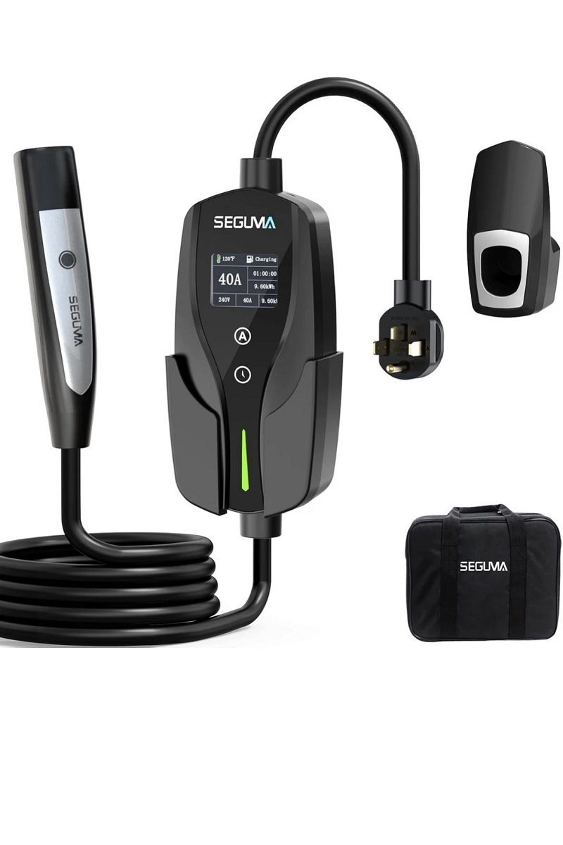 Level 2 Tesla Charger - 40Amp 240V, NEMA 14-50, 28FT Cable, Adjustable Current